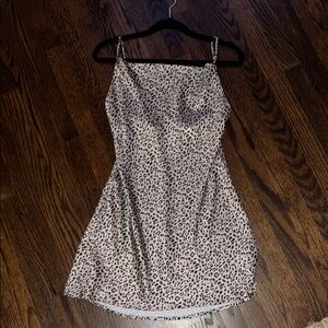 Princess Polly Leopard Print Mini Dress